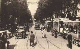 Marseille, Cours Belsunce / tram, automobile