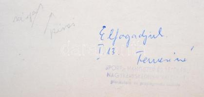 Vajda Lajos (1922-2008): Húsvéti játék vásár. Elfogadott plakát terv.  Vegyes technika, papír. 29×21...