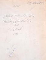 Vajda Lajos (1922-2008): Húsvéti játék vásár. Elfogadott plakát terv.  Vegyes technika, papír. 29×21...