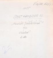 Vajda Lajos (1922-2008): Húsvéti játék vásár. Plakát terv. "Módosítással kivitelezésre javasolj...