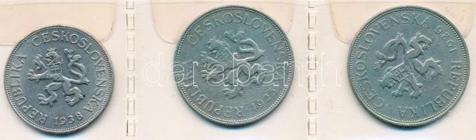 Csehszlovákia 221db vegyes fémpénz albumba rendezve T:vegyes
Czechoslovakia 221pcs of mixed coins in...