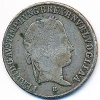 1847B 20Kr Ag "V. Ferdinánd" T:3