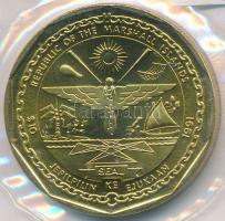 Marshall-szigetek 1991R 10$ Br "A Sivatagi Vihar hőseinek" laminált tokban T:1
Marshall-Is...