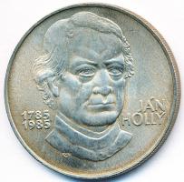 Csehszlovákia 1985. 100K Ag "200 éve született Jan Holly" T:2
Czechoslovakia 1985. 100 Kor...