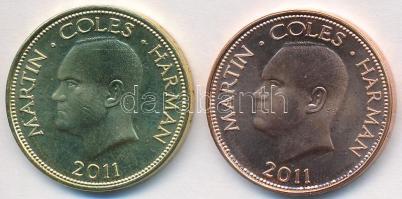 Nagy Britannia/Lundy 2011. 1/2P + 2P "Martin Coles Harman" fantáziaveret T:1-
Great Britai...