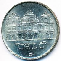 Csehszlovákia 1986. 50K Ag "Telc" T:1-
Czechoslovakia 1986. 50 Korun Ag "Three buildi...