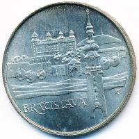 Csehszlovákia 1986. 50K Ag "Pozsony" T:1-
Czechoslovakia 1986. 50 Korun Ag "Bratislav...