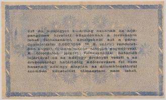 1946. 10.000.000AP fordított címerrel T:I-