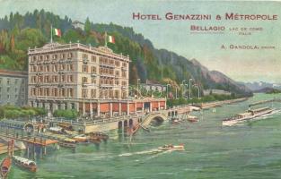 Bellagio, Lago di Como / Lake Como, Hotel Genazzini & Métropole