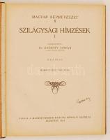 Györffy István dr.: Magyar Népművészet II.: Szilágysági székely és rábaközi hímzések kézirat. Bp., 1924, Magyar Nemzeti Múzeum Néprajzi Osztály. Kartonpapír kötésben. Kissé viseletes gerinc.