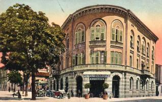 Gorizia, Görz; Corso Vittorio Emanuele, Hotel Quarnero restaurant