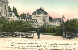 Budapest II. Szent Lukács fürdő, kiadja Taussig Arthur (fa)