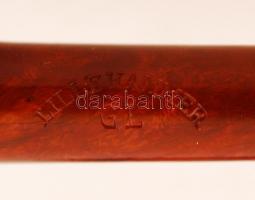 Lillehammer G.L. jelzett pipa eredeti dobozában, h: 16 cm /
Lillehammer pipe