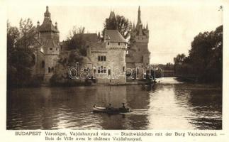 Budapest - 5 db régi városlépes lap: országház, Gellért fürdő, Halászbástya, Vajdahunyad vára