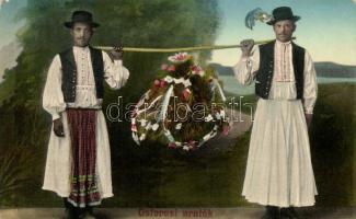 Ostorosi aratók / Hungarian folklore, harvesters (EK)