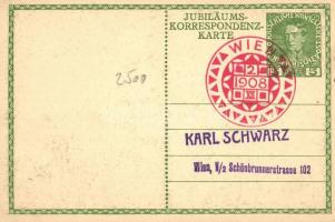 Franz Joseph 60th anniversary of reign, Art Nouveau 5 Heller Ga., So. Stpl