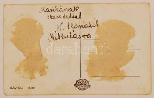 Sárdy János (1907-1969) magyar operaénekes (tenor), színész aláírása az őt ábrázoló fotón