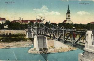 Nagyvárad, Körös, híd / river, bridge (EB)