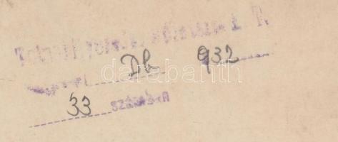 cca 1930-1940 Táncosok, pecséttel jelzett, 17x23 cm