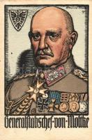 Generalstabschef von Moltke; Führer im Weltkrieg Nr. 5, artist signed