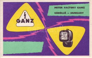 Ganz mérőgyár reklámlap