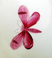 Herendi Viktória mintás füles váza, kézzel festett, jelzett, hibátlan, m: 32,5 cm