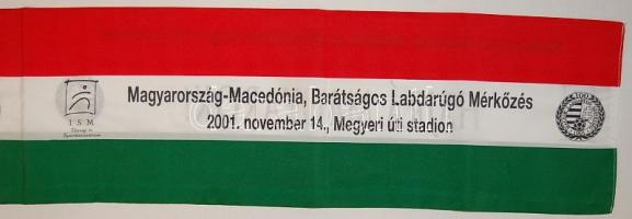 2001 Megyeri úti stadionavató mérkőzés díszzászlaja