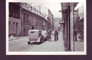 1968 Magyar katonák Prágában 9x6,5 cm