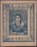 Abadie kávé díszes papírzacskója, 10x12 cm /
Abadie coffee