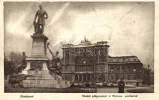 Budapest VII. Keleti pályaudvar, Baross szobor