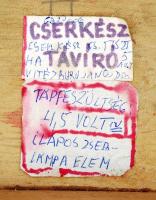 cca 1920-1930 Vörösváry-féle cserkész távíró készülék