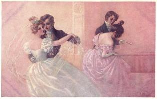 Dancing couples, M. Munk Nr. 448. s: Ulreich, Táncoló párok, M. Munk Nr. 448. s: Ulreich