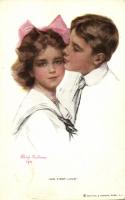 His first love / Children couple, Reinthal & Newman No. 213. s: Philip Boileau (EK)