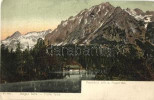 Tátra, Poprádi-tó / lake, Franz Pietschmann No. 932. (EK)