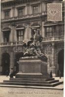 Torino, Monumento al Conte Verde, Piazza Palazzo di citta / monument, square, town hall (EK)