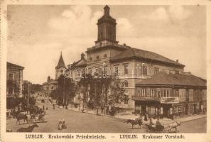 Lublin, Krakowskie Przedmiescie / Suburb, shops