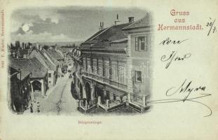 1899 Nagyszeben, Hermannstadt; Bürgerstiege