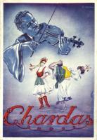 Chardas Hungarian restaurant in New York, advertisement, folklore s: E. Fazekas (EK)