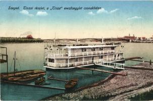 Szeged, a Tisza evezősegylet csónakháza (EK)