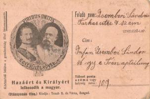 Viribus Unitis propaganda, Franz Joseph, Wilhelm II (EK)