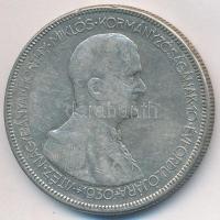 1930. 5P Ag "Horthy jobbra" T:3
Adamo P8