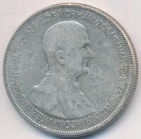1930. 5P Ag "Horthy jobbra" T:3
Adamo P8