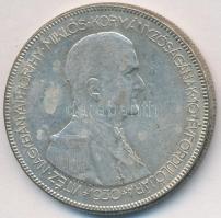 1930. 5P Ag "Horthy jobbra" T:3
Adamo P8