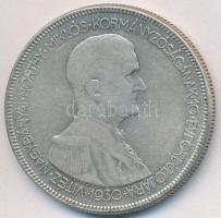 1930. 5P Ag "Horthy jobbra" T:3
Adamo P8