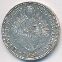 1937. 2P Ag "Madonna" T:2-
Adamo P7