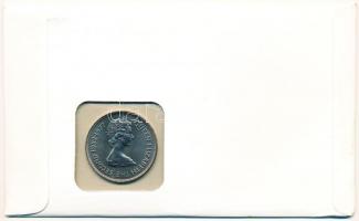 Jersey 1977. 25P "II. Erzsébet királynő megkoronázásának 25. évfordulója" érmés borítékban...