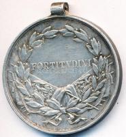 1917. "Ezüst Vitézségi Érem II. osztálya" jelzetlen Ag kitüntetés mellszalag nélkül. Szign...