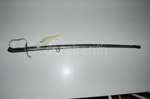 1944 Honvéd Tiszti Vivó Klub 30mm átmérőjű Br ezüstözve szign.:K.Stróbl