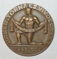 1937. "III. ker-i Torna és Vivóegylet" Br sportérem T:2