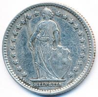 Svájc 1914. 1Fr Ag T:2-
Switzerland 1914. 1 Franc Ag C:VF